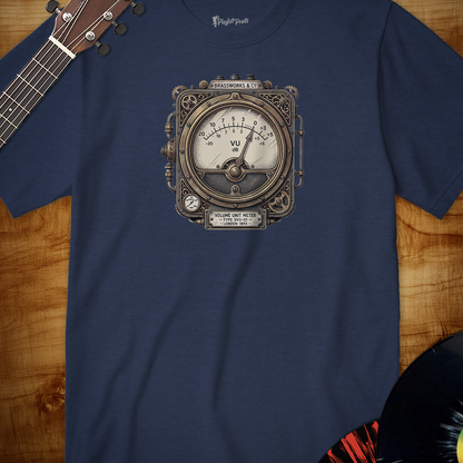 Steampunk VU Meter Color Tee