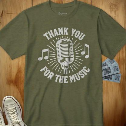 Thank You For the Music Tee