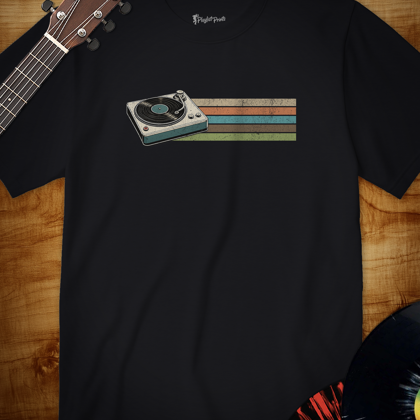 Vintage Retro Turntable Tee