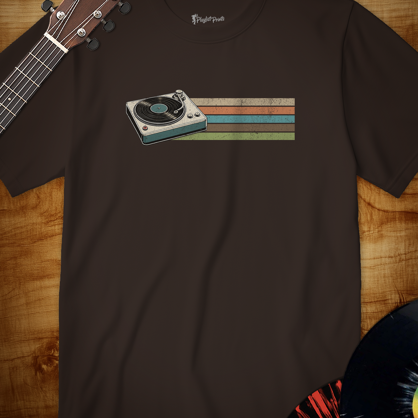 Vintage Retro Turntable Tee