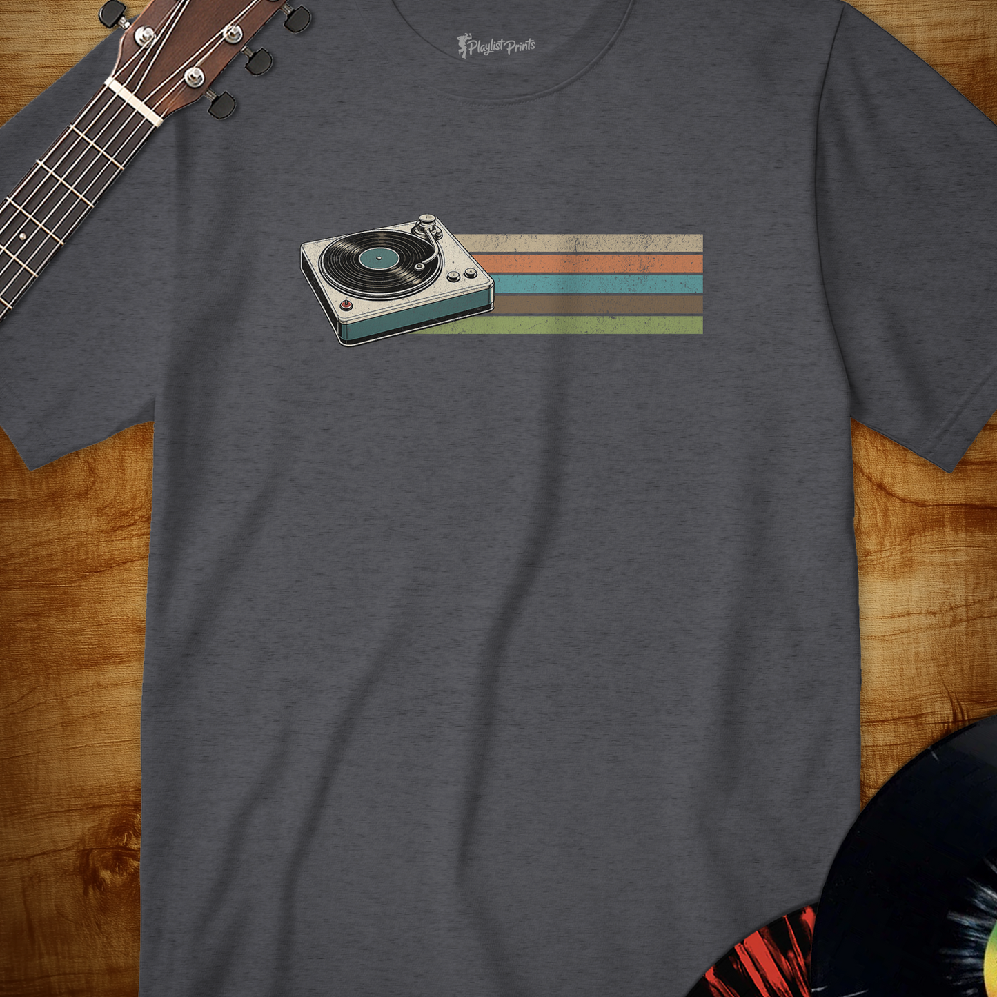 Vintage Retro Turntable Tee