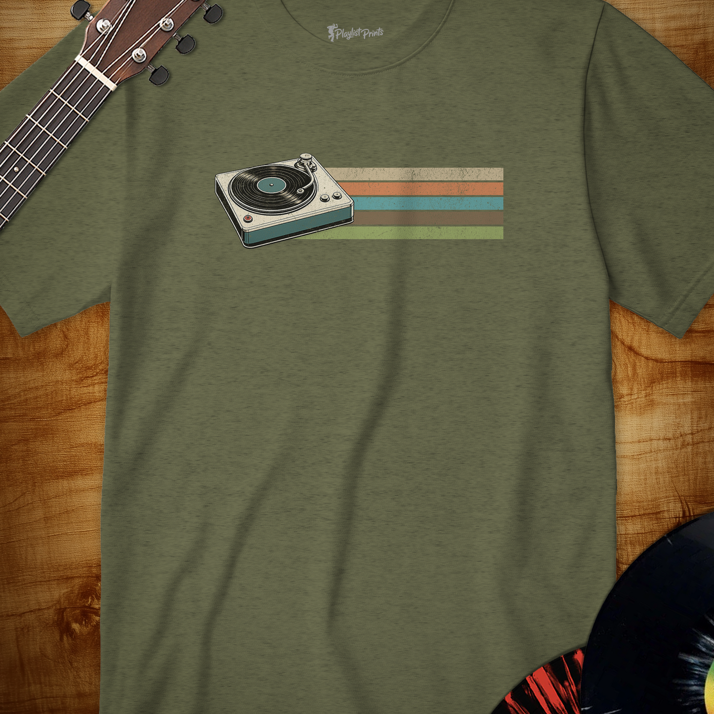 Vintage Retro Turntable Tee