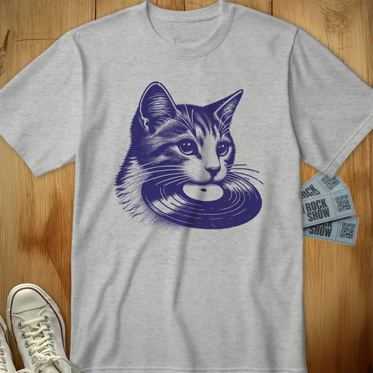 Vinyl Cat Tee